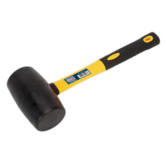 Premier Rubber Mallet with Fibreglass Shaft 2lb