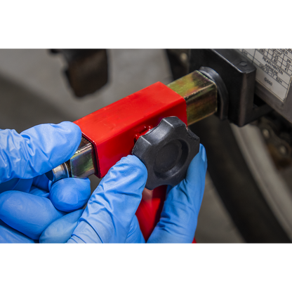 Universal Rear Paddock Stand with Rubber Supports