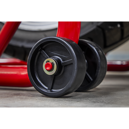 Universal Rear Paddock Stand with Rubber Supports