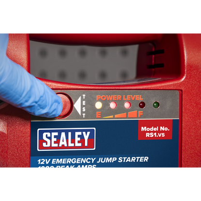 RoadStart® 12V Emergency Jump Starter 1000 Peak Amps
