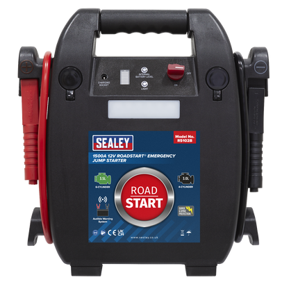 RoadStart® 12V Emergency 6-Cylinder Jump Starter 3.5L