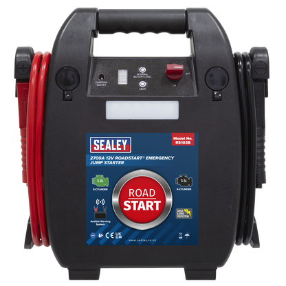 RoadStart® 12V Emergency 8-Cylinder Jump Starter 5L