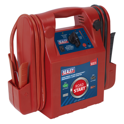 RoadStart® 12/24V Emergency Jump Starter 3200/1600 Peak Amps