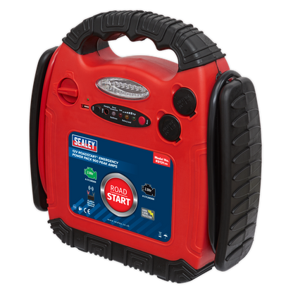 RoadStart® 12V Emergency Jump Starter 900 Peak Amps