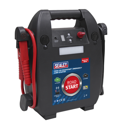 RoadStart® 12V Emergency 4-Cylinder Jump Starter 2L