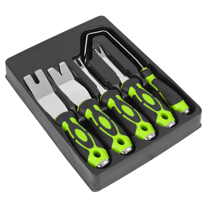 Door Panel & Trim Clip Removal Tool Set 5pc