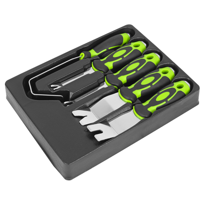 Door Panel & Trim Clip Removal Tool Set 5pc