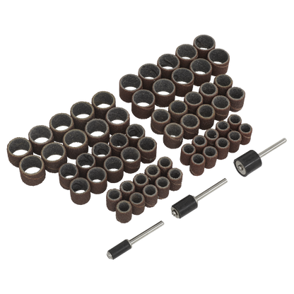 Rotary Tool Sanding Bands Set 63pc