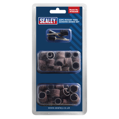 Rotary Tool Sanding Bands Set 63pc