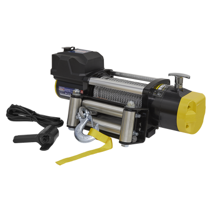 Premier Industrial Recovery Winch 5675kg (12500lb) Line Pull 12V