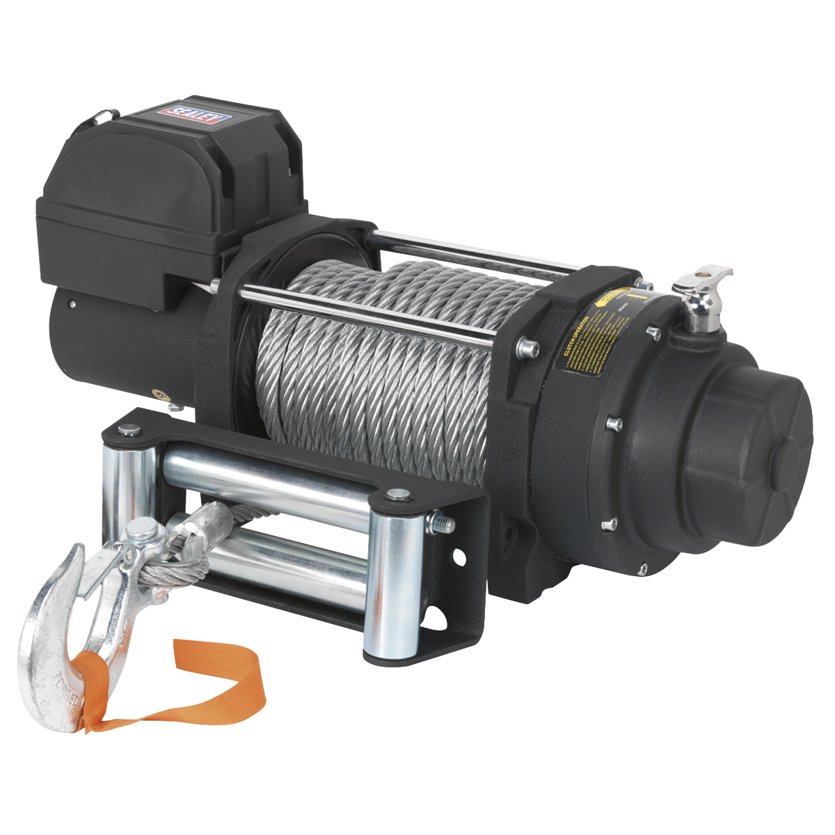 Premier Industrial Recovery Winch 8180kg (18000lb) Line Pull 12V