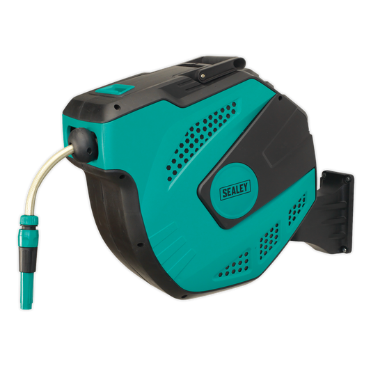 Auto-Rewind Control Garden Hose Reel