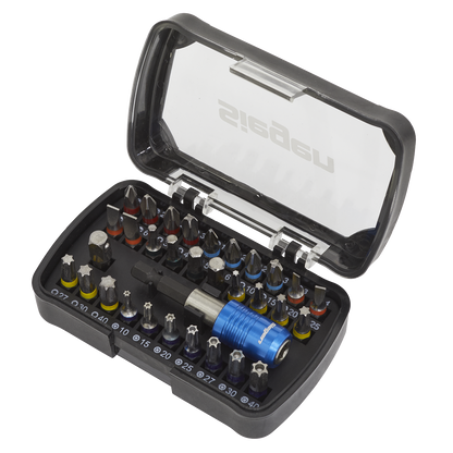 Siegen Colour-Coded Power Tool Bit Set 32pc