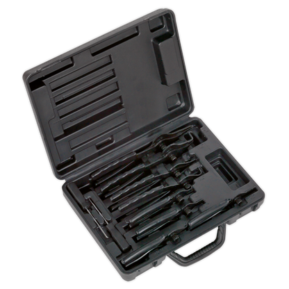 Siegen Internal/External Circlip Pliers Set 10pc