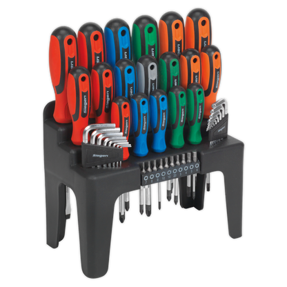 Siegen Screwdriver, Hex Key & Bit Set 44pc