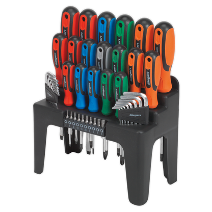Siegen Screwdriver, Hex Key & Bit Set 44pc