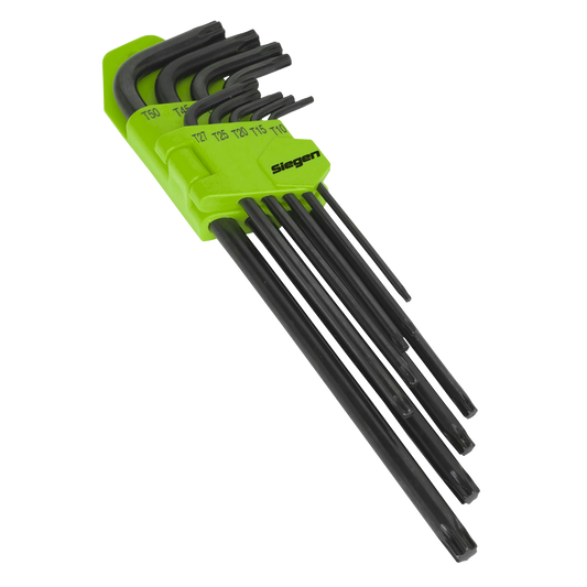 Siegen Extra-Long TRX-Star* Key Set 9pc