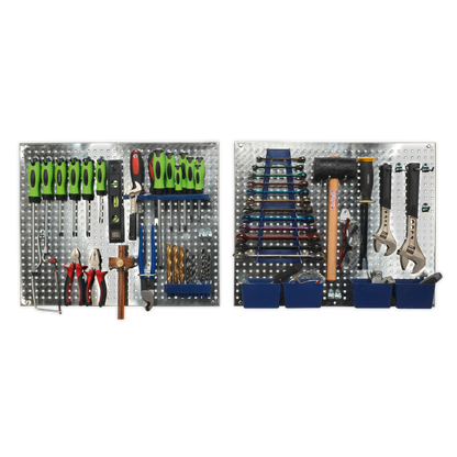 Siegen Wall Storage Pegboard Set 34pc