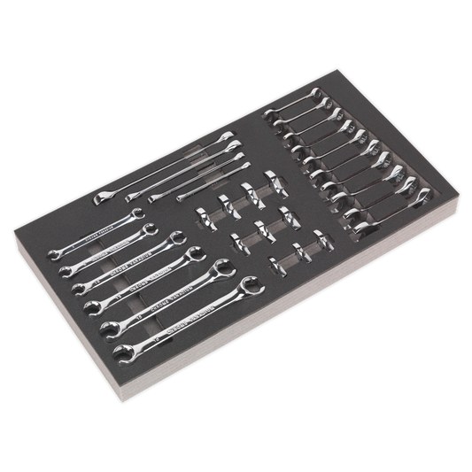 Siegen Specialised Spanner Set with Tool Tray 30pc