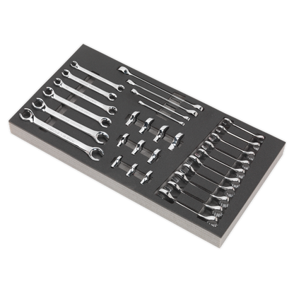 Siegen Specialised Spanner Set with Tool Tray 30pc