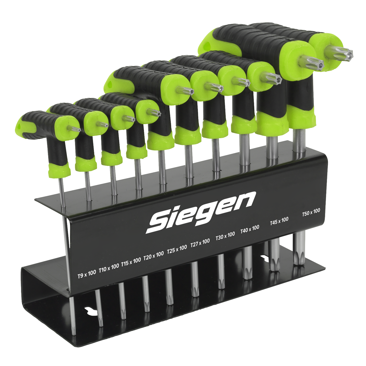 Siegen T-Handle TRX-Star* Key Set 10pc