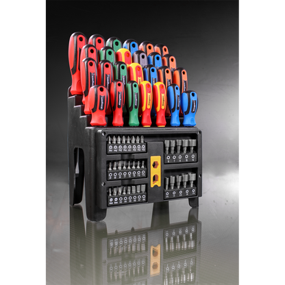 Siegen Screwdriver, Bit & Nut Driver Set 61pc