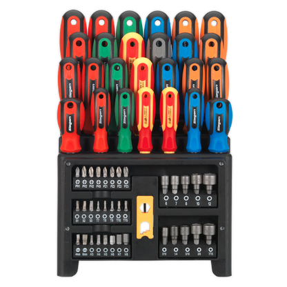 Siegen Screwdriver, Bit & Nut Driver Set 61pc