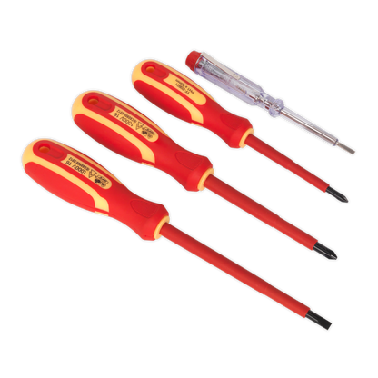 Siegen Electrician's Screwdriver Set 4pc - VDE Approved