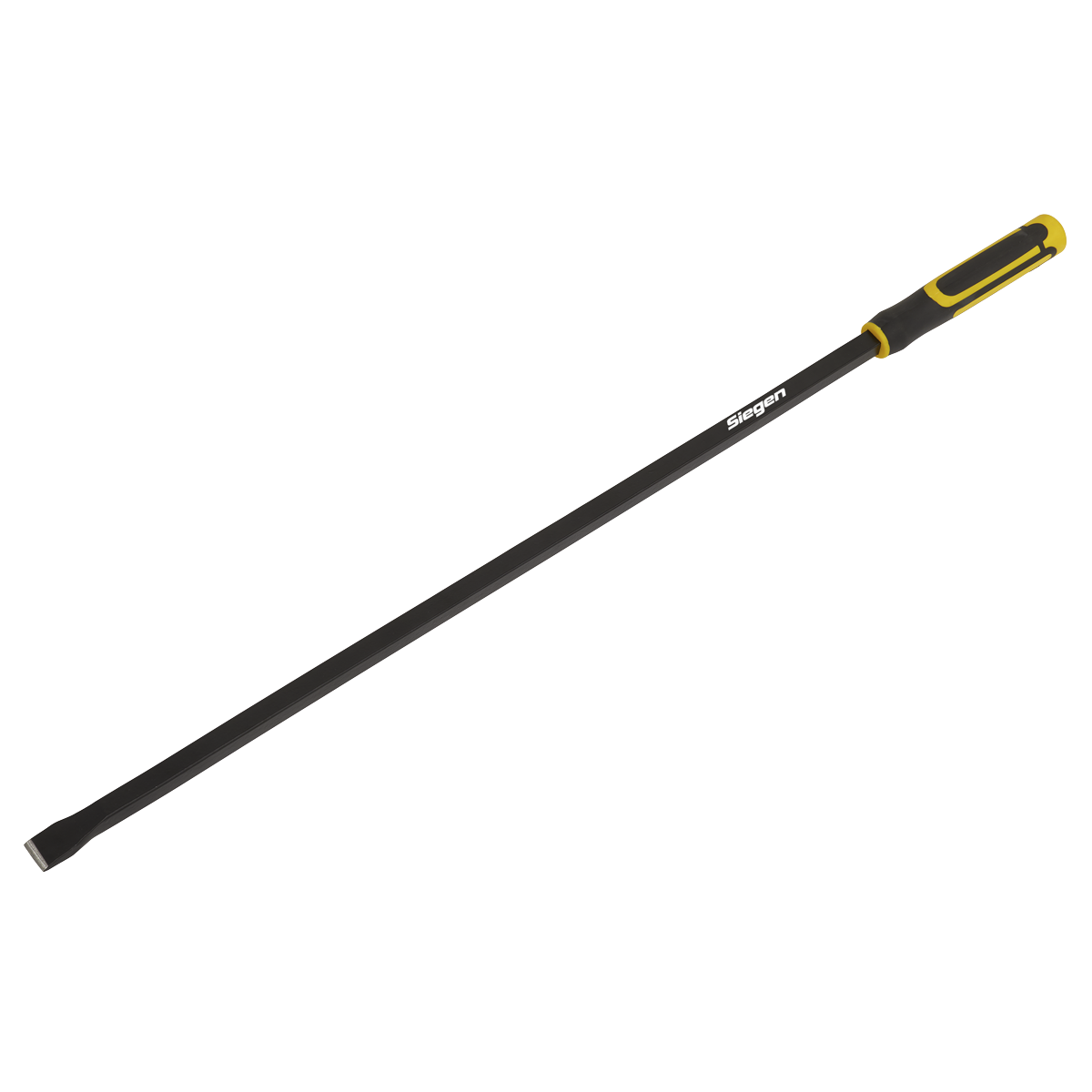 Siegen Heavy-Duty Straight Pry Bar with Hammer Cap 900mm