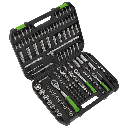 Siegen Socket Set 1/4", 3/8" & 1/2"Sq Drive 171pc