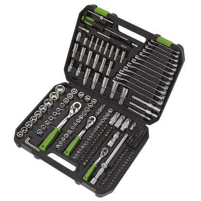 Siegen Socket Set 1/4", 3/8" & 1/2"Sq Drive 219pc