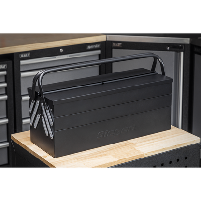 Siegen Cantilever Toolbox with Tool Kit 86pc