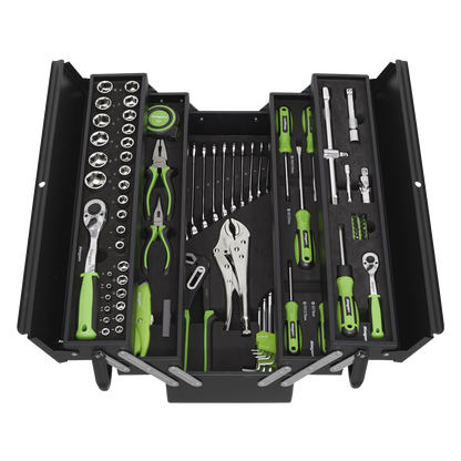 Siegen Cantilever Toolbox with Tool Kit 86pc