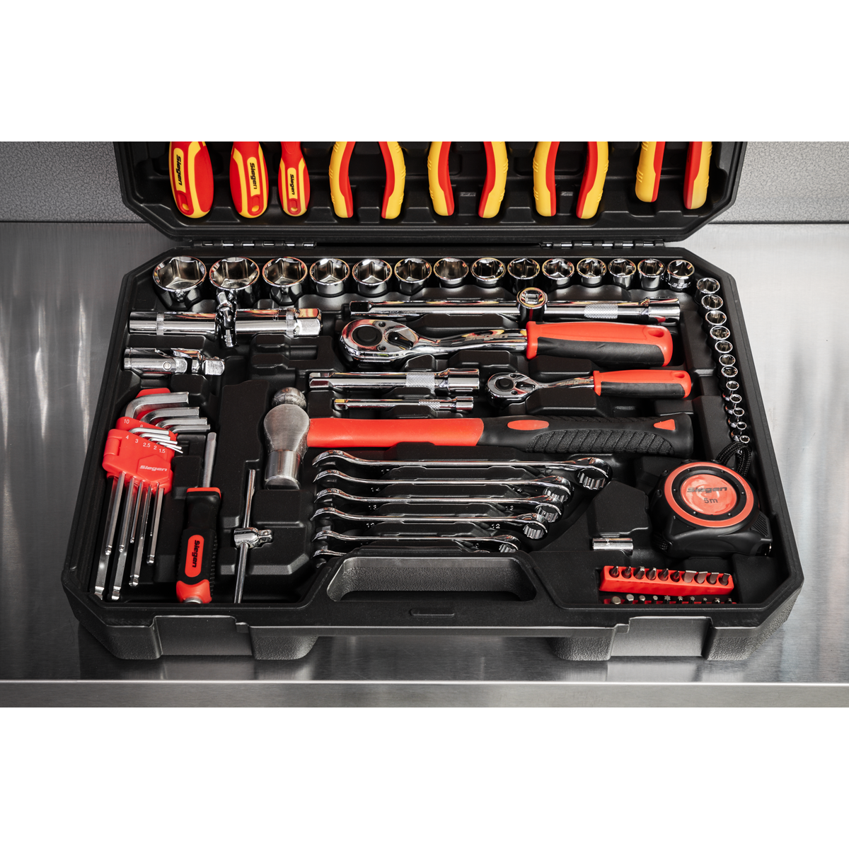Siegen Electrician's Tool Kit 90pc