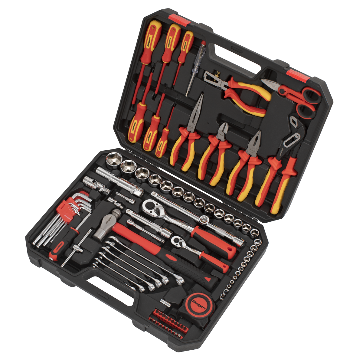 Siegen Electrician's Tool Kit 90pc