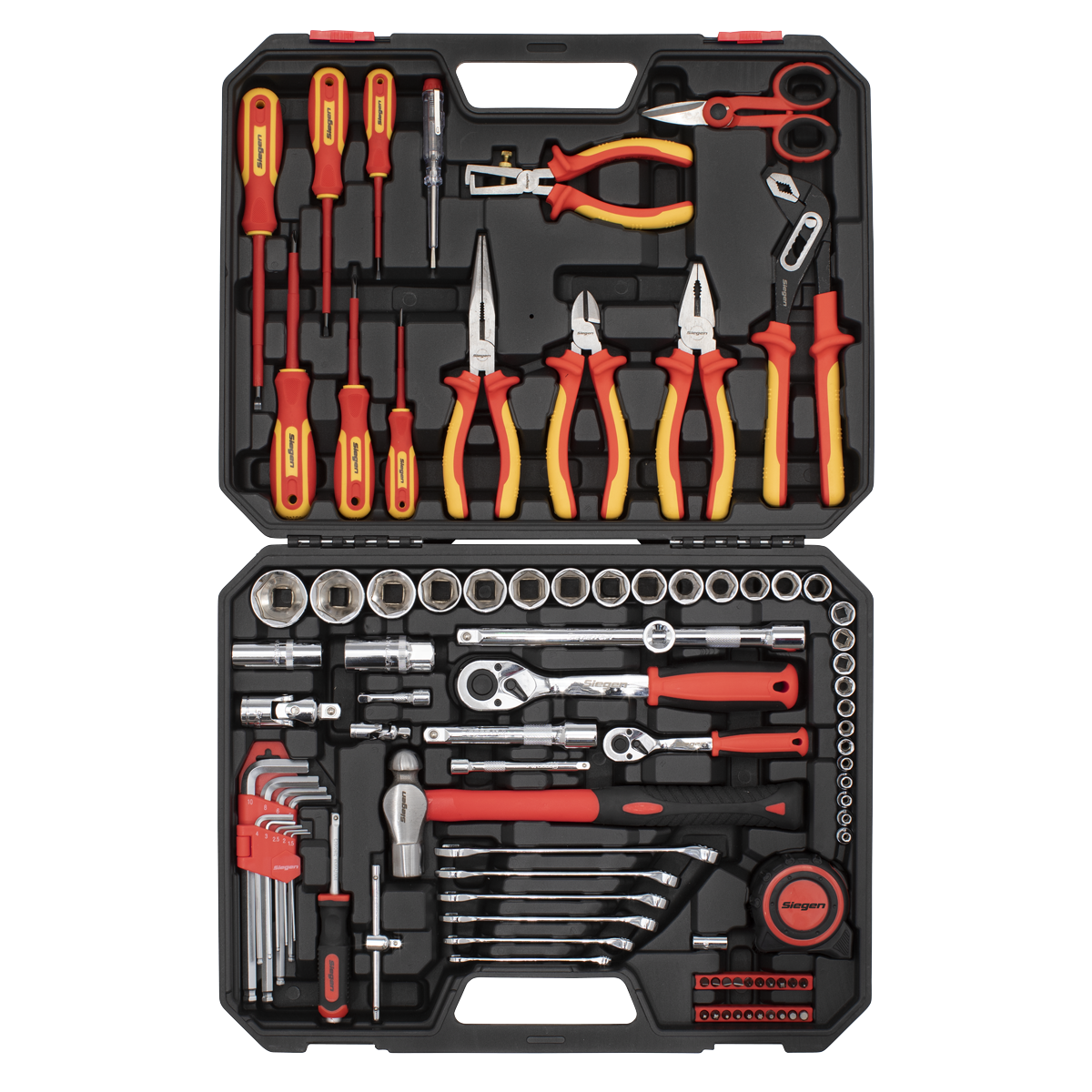 Siegen Electrician's Tool Kit 90pc