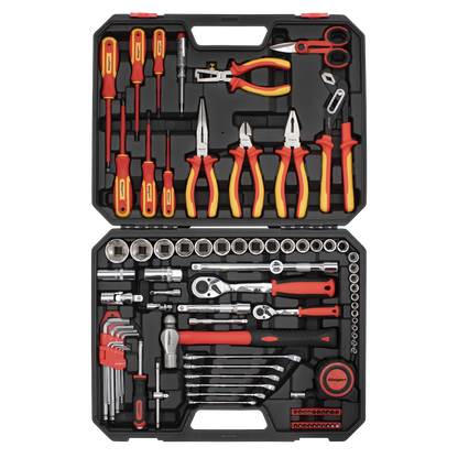 Siegen Electrician's Tool Kit 90pc