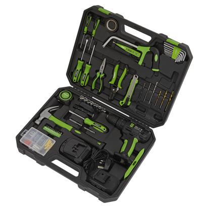 Siegen Tool Kit with Cordless Drill 101pc
