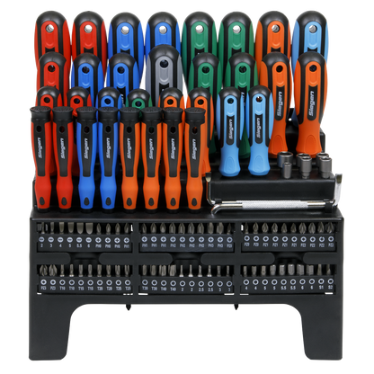 Siegen Screwdriver, Bit & Nut Driver Set 100pc
