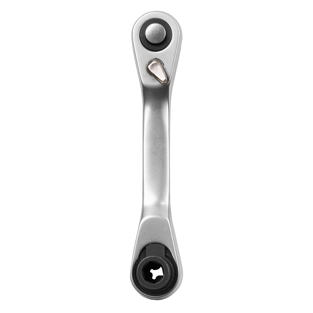 Siegen Micro Ratchet Bit Driver & Wrench 1/4"Hex x 1/4"Sq Drive