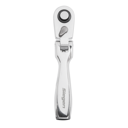 Siegen Micro Flexi-Head Ratchet Wrench 1/4"Sq Drive