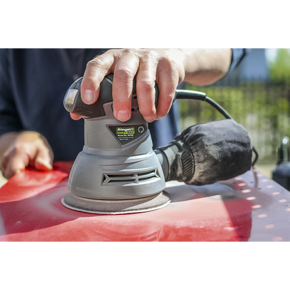 Siegen 125mm Dual Action Palm Sander 240W/230V