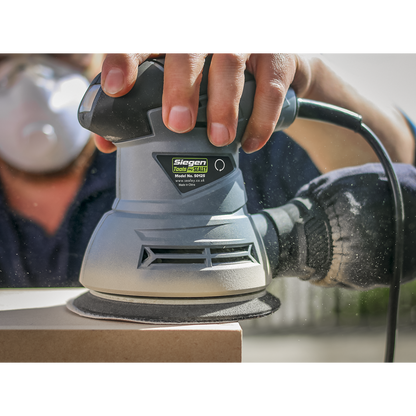 Siegen 125mm Dual Action Palm Sander 240W/230V