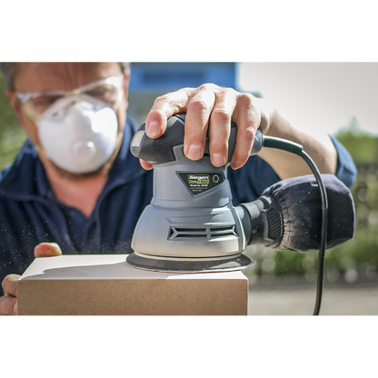Siegen 125mm Dual Action Palm Sander 240W/230V