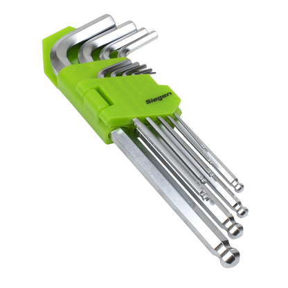 Siegen Long Ball-End Hex Key Set 9pc
