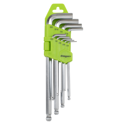 Siegen Imperial Long Ball-End Hex Key Set 9pc