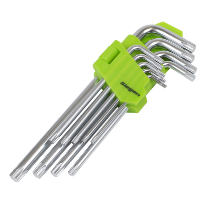 Siegen Long TRX-Star* Key Set 9pc