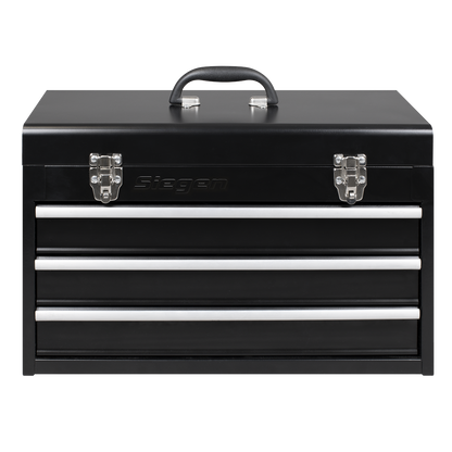 Siegen Portable Tool Chest 3 Drawer with Tool Kit 98pc