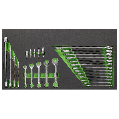 Top Chest & Rollcab Combination 6 Drawer with Tool Kit 247pc