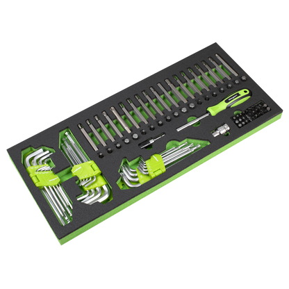 Top Chest & Rollcab Combination 6 Drawer with Tool Kit 247pc